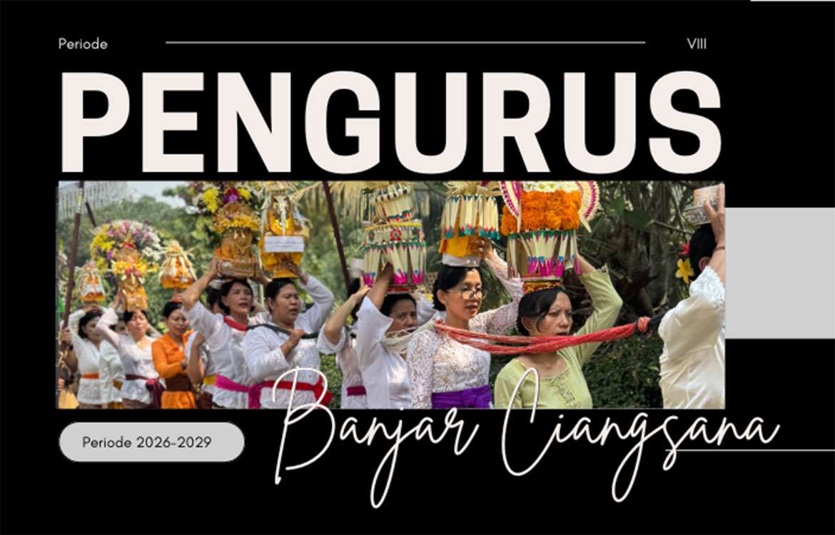 Pengurus Banjar Periode 2026 - 2029